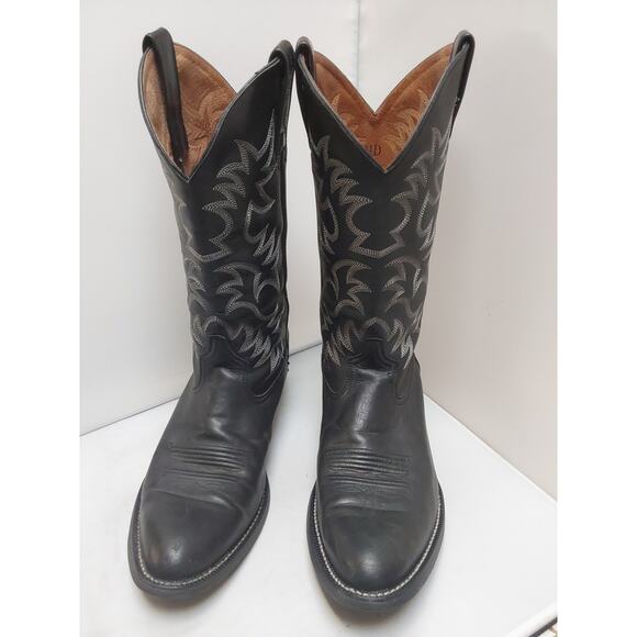 Ariat Mens Boots Size 11D Western Black Style 34701 Rounded Toe - Picture 1 of 9